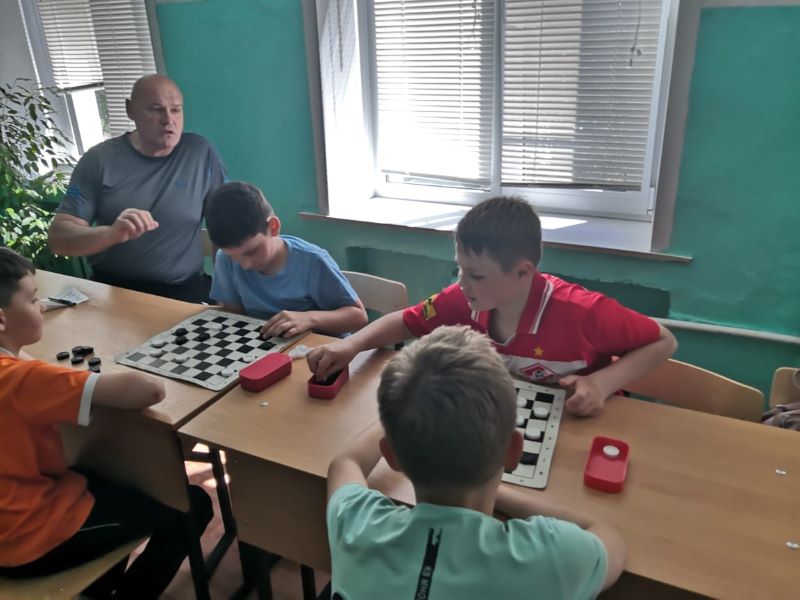 Шашечный турнир.