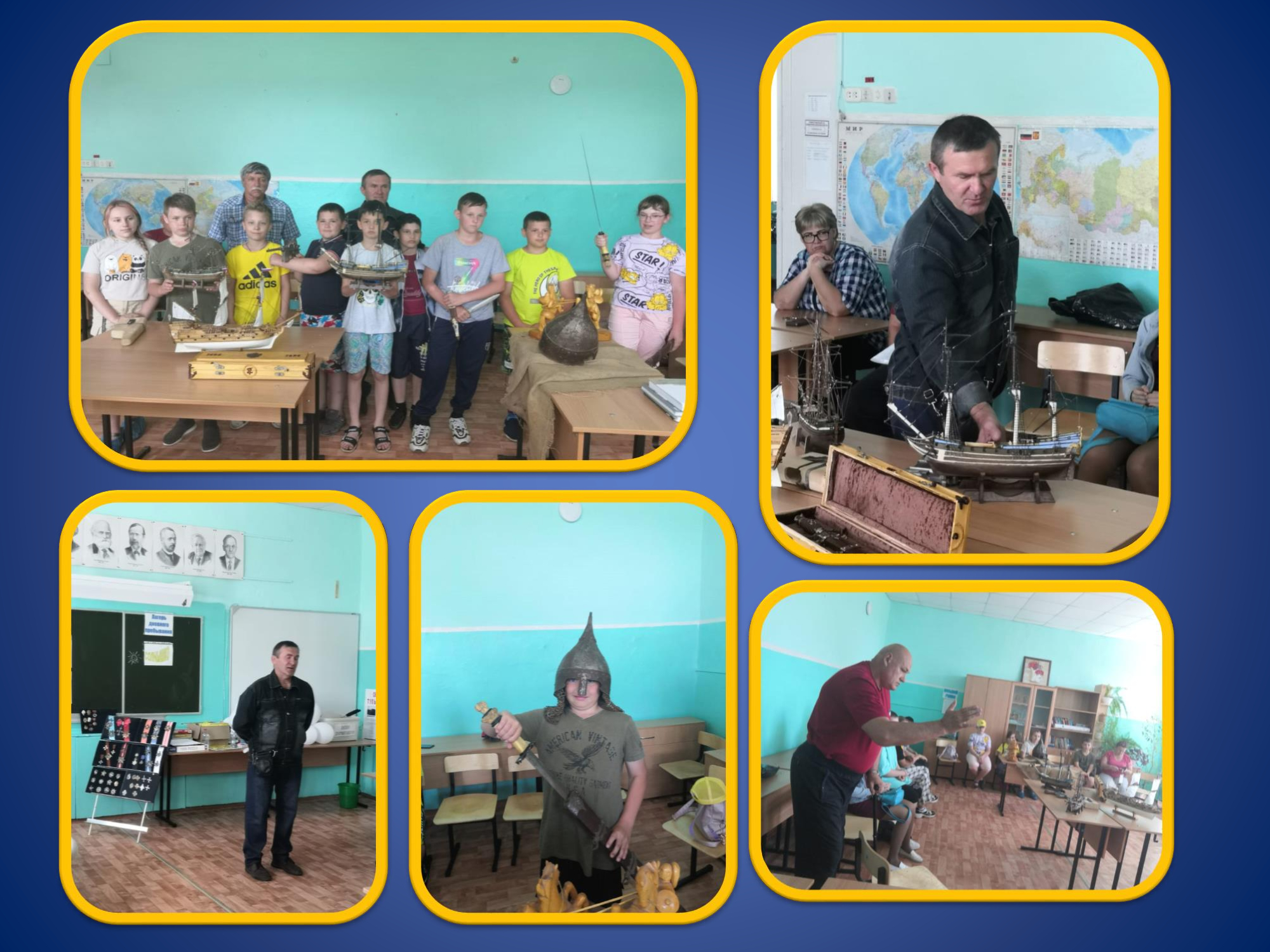 Встреча с народными умельцами родного Красивомечья.