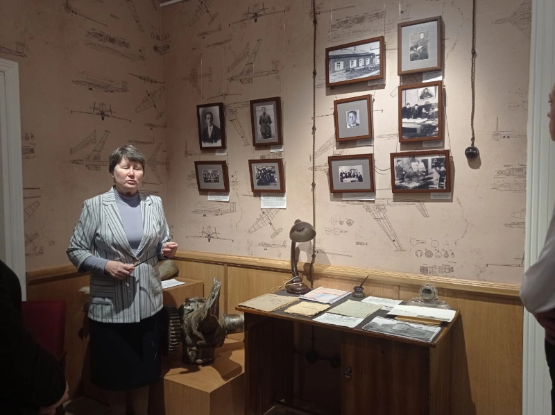 Экскурсия в музей авиаконструктора В.М. Мясищева.